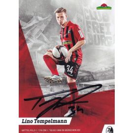 Autogramm Fussball | SC Freiburg | 2019 | Lino TEMPELMANN