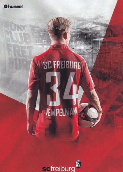 Autogramm Fussball | SC Freiburg | 2019 | Lino TEMPELMANN