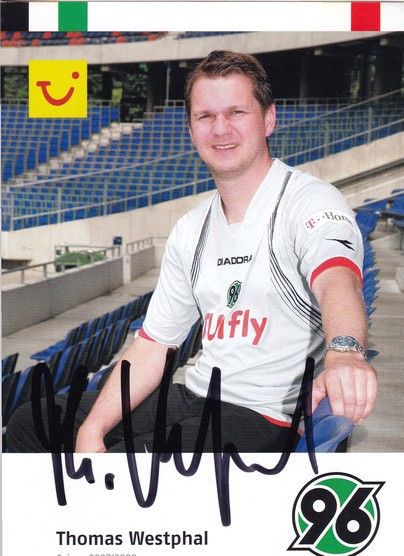 Autogramm Fussball | Hannover 96 | 2007 | Thomas WESTPHAL