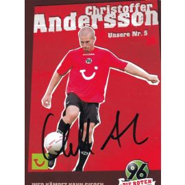 Autogramm Fussball | Hannover 96 | 2006 | Christoffer ANDERSSON