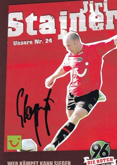 Autogramm Fussball | Hannover 96 | 2006 | Jiri STAJNER