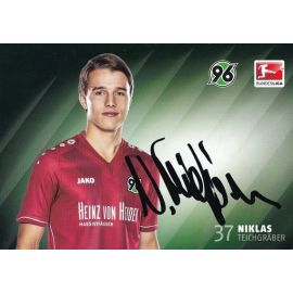 Autogramm Fussball | Hannover 96 | 2014 | Niklas TEICHGRÄBER