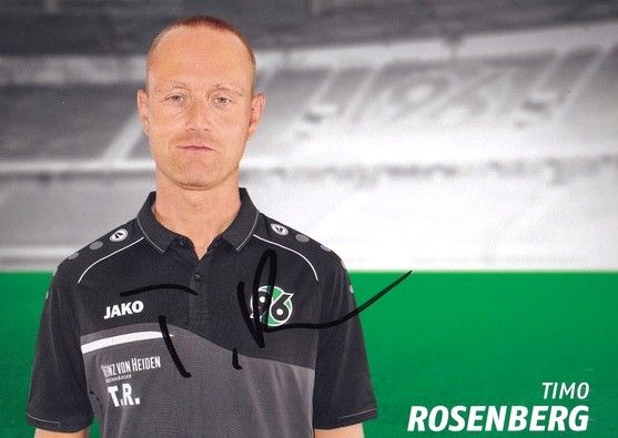 Autogramm Fussball | Hannover 96 | 2018 | Timo ROSENBERG