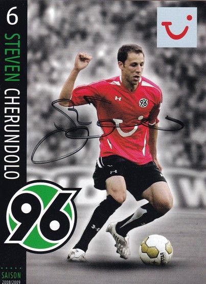 Autogramm Fussball | Hannover 96 | 2008 | Steven CHERUNDOLO