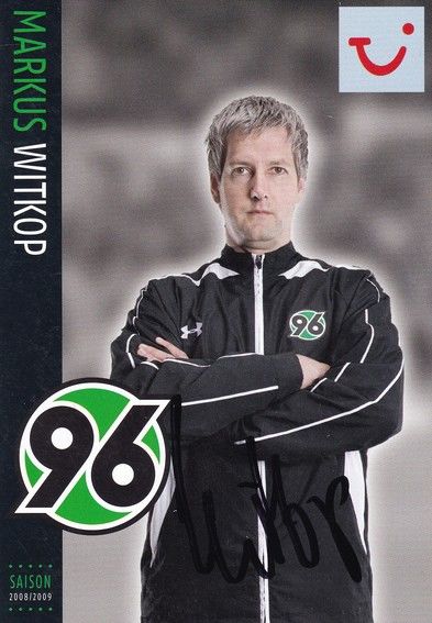 Autogramm Fussball | Hannover 96 | 2008 | Markus WITKOP
