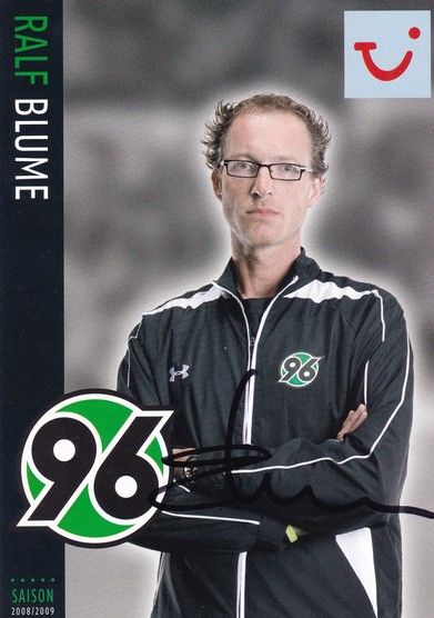Autogramm Fussball | Hannover 96 | 2008 | Ralf BLUME