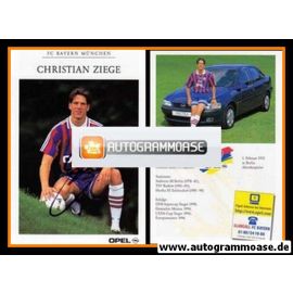 Autogramm Fussball | FC Bayern M&uuml;nchen | 1996 | Christian ZIEGE