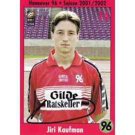 Autogramm Fussball | Hannover 96 | 2001 | Jiri KAUFMAN
