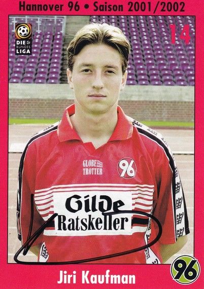 Autogramm Fussball | Hannover 96 | 2001 | Jiri KAUFMAN