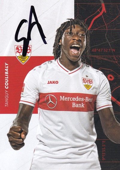 Autogramm Fussball | VfB Stuttgart | 2020 | Tanguy COULIBALY