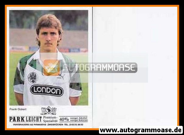 Autogramm Fussball | FC Homburg | 1989 | Frank OCKERT