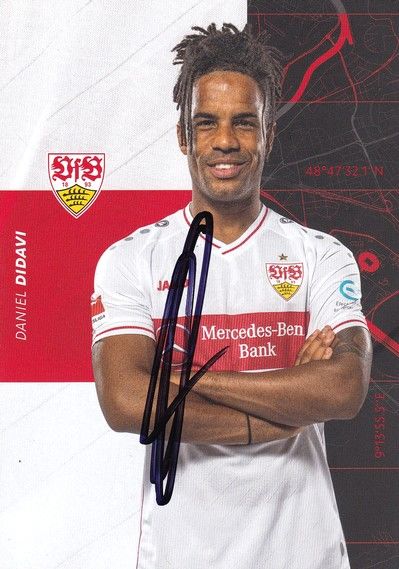 Autogramm Fussball | VfB Stuttgart | 2020 | Daniel DIDAVI