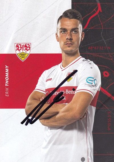Autogramm Fussball | VfB Stuttgart | 2020 | Erik THOMMY