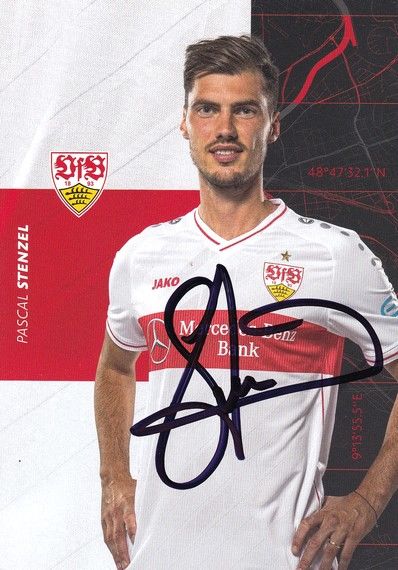 Autogramm Fussball | VfB Stuttgart | 2020 | Pascal STENZEL