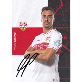 Autogramm Fussball | VfB Stuttgart | 2020 | Philipp FÖRSTER