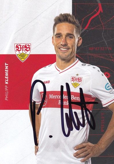 Autogramm Fussball | VfB Stuttgart | 2020 | Philipp KLEMENT