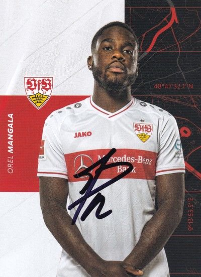Autogramm Fussball | VfB Stuttgart | 2020 | Orel MANGALA