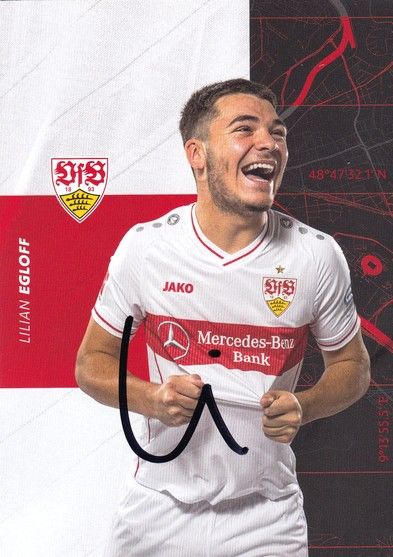 Autogramm Fussball | VfB Stuttgart | 2020 | Lilian EGLOFF