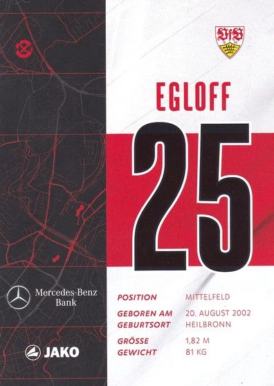 Autogramm Fussball | VfB Stuttgart | 2020 | Lilian EGLOFF
