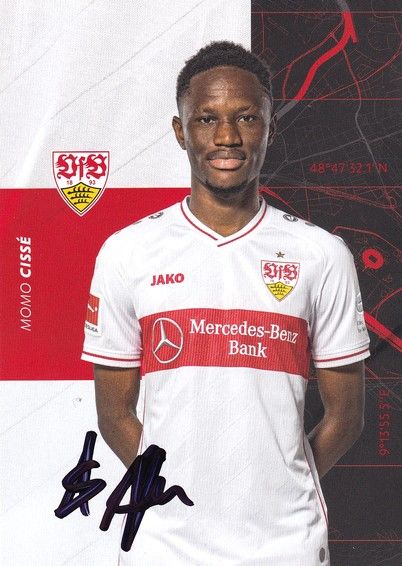 Autogramm Fussball | VfB Stuttgart | 2020 | Momo CISSE