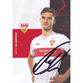 Autogramm Fussball | VfB Stuttgart | 2020 | Mateo KLIMOWICZ