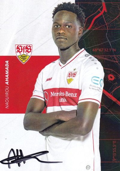 Autogramm Fussball | VfB Stuttgart | 2020 | Naouirou AHAMADA