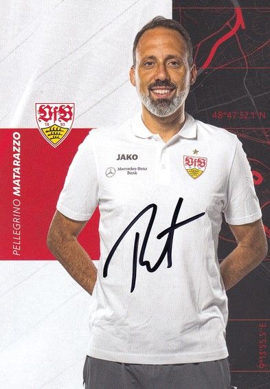 Autogramm Fussball | VfB Stuttgart | 2020 | Pellegrino MATARAZZO