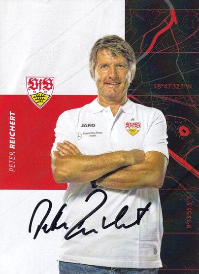 Autogramm Fussball | VfB Stuttgart | 2020 | Peter REICHERT