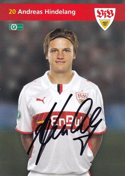 Autogramm Fussball | VfB Stuttgart II | 2008 | Andreas HINDELANG