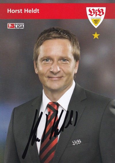 Autogramm Fussball | VfB Stuttgart | 2008 | Horst HELDT