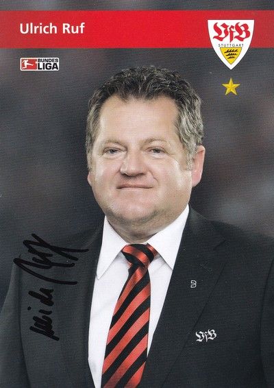 Autogramm Fussball | VfB Stuttgart | 2008 | Ulrich RUF