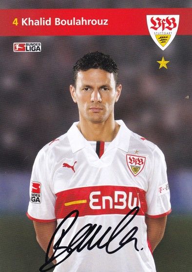Autogramm Fussball | VfB Stuttgart | 2008 | Khalid BOULAHROUZ