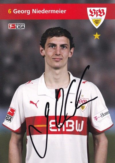 Autogramm Fussball | VfB Stuttgart | 2008 | Georg NIEDERMEIER