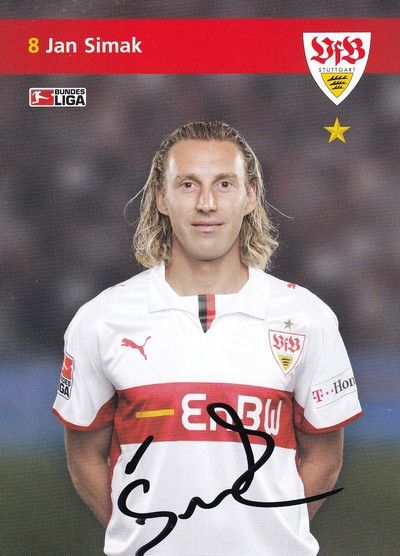 Autogramm Fussball | VfB Stuttgart | 2008 | Jan SIMAK