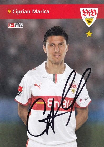 Autogramm Fussball | VfB Stuttgart | 2008 | Ciprian MARICA