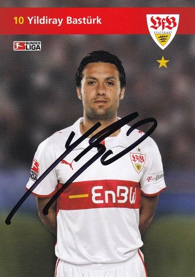 Autogramm Fussball | VfB Stuttgart | 2008 | Yildiray BASTÜRK