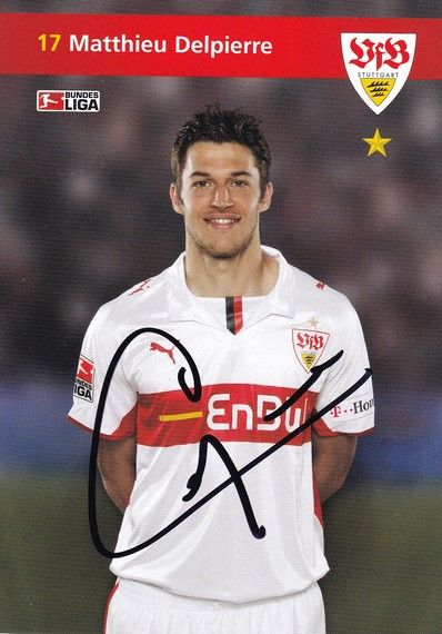 Autogramm Fussball | VfB Stuttgart | 2008 | Matthieu DELPIERRE
