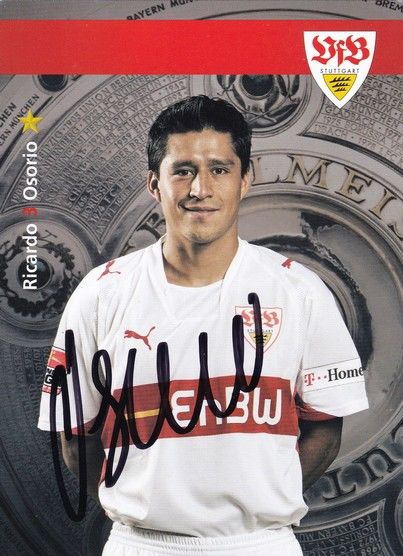 Autogramm Fussball | VfB Stuttgart | 2007 | Ricardo OSORIO 