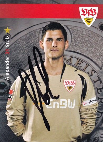 Autogramm Fussball | VfB Stuttgart | 2007 | Alexander STOLZ