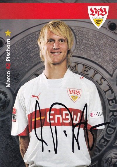 Autogramm Fussball | VfB Stuttgart | 2007 | Marco PISCHORN