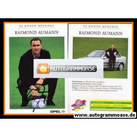 Autogramm Fussball | FC Bayern München | 1997 | Raimond AUMANN 