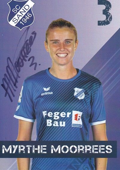 Autogramm Fussball (D) | SC Sand 1946 | 2020 | Myrthe MOORREES