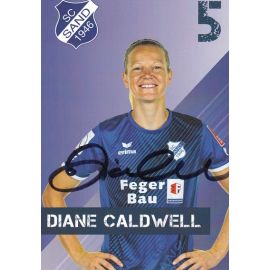 Autogramm Fussball (D) | SC Sand 1946 | 2020 | Diane CALDWELL