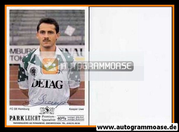 Autogramm Fussball | FC Homburg | 1990 | Uwe KASPER