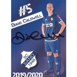 Autogramm Fussball (D) | SC Sand 1946 | 2019 | Diane CALDWELL