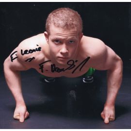 Autogramm Turnen | Fabian HAMBÜCHEN | 2010er Foto (Portrait Color XL) OS-Gold