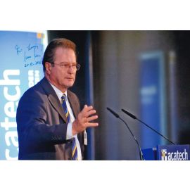 Autogramm Politik | FDP | Klaus KINKEL | 2010er Foto (Portrait Color XL)