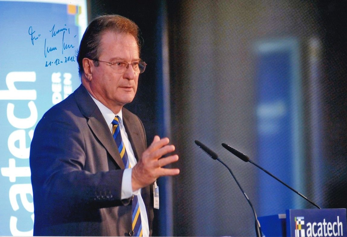 Autogramm Politik | FDP | Klaus KINKEL | 2010er Foto (Portrait Color XL)