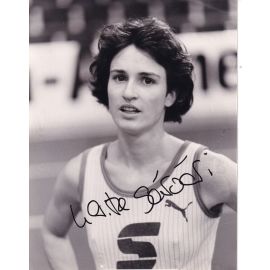 Autogramm Sprint | Ulrike SARVARI | 1987 Foto (Portrait SW XL) EM-Gold