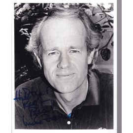 Autogramm Film (USA) | Mike FARRELL | 1990er Foto (Portrait SW XL)